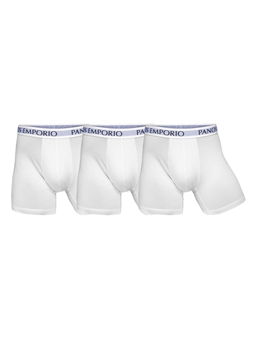 Boxer Shorts Bambus - Panos Emporio - 3-PAK - Hvid
