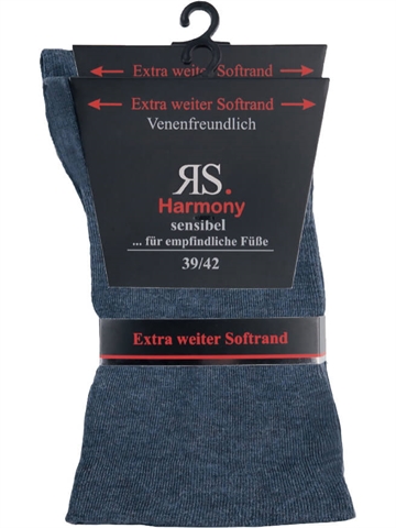 Herrestrømpe Harmony Sensibel Jeans farver