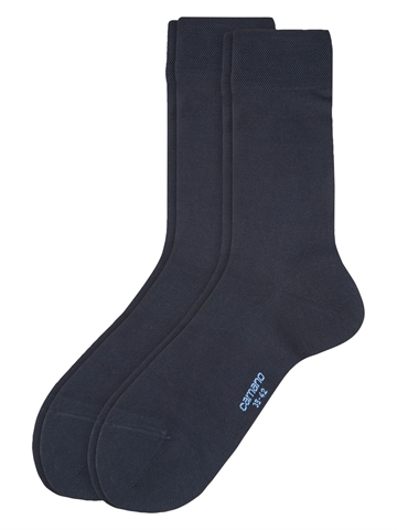 Camano Business Socks - Merceriseret - Navy