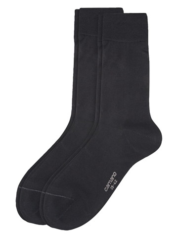 Camano Business Socks - Merceriseret - Sort