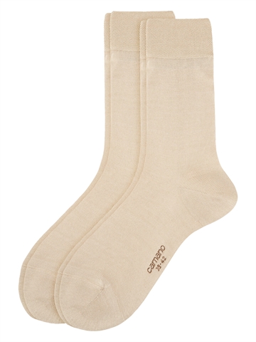 Camano Business Socks - Merceriseret - Sand