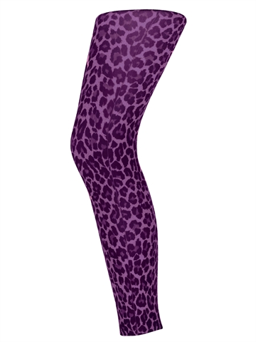 Leggings - Sneaky Fox - Leopard - Ultra Violet
