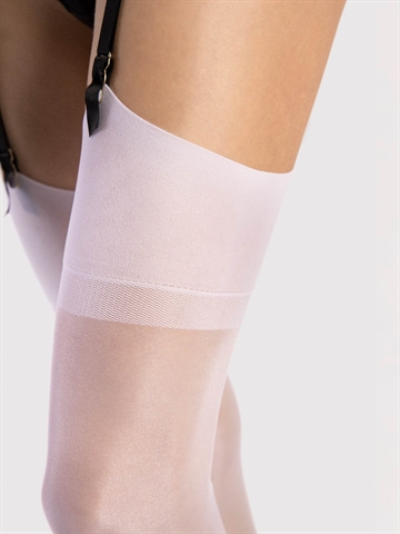 Stockings - Fiore - Infini - Klassisk Design - 15 den - Hvid