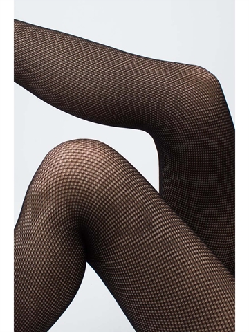 Strømpebukser - Strip Panty - Giulia - Love Net - Sort