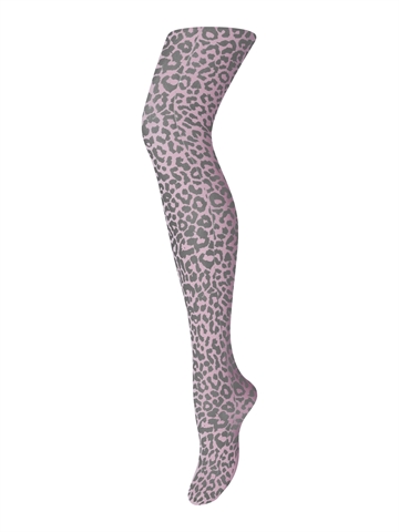 Strømpebukser - Sneaky Fox - Leopard - Lilac