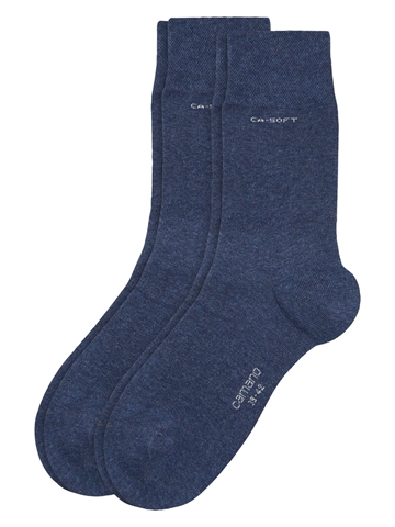 Unisexstrømpe - Camano Soft Socks - Jeans