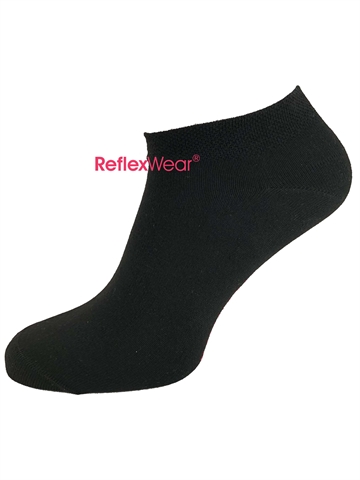 Reflexwear - Unisex - Tynde Comfort og Diabetes sneakers - Sort