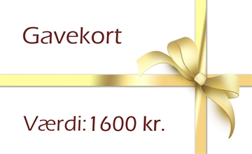 LegLove Gavekort værdi: 1600 kr.