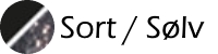 Sort/Sølv Sort/Sølv
